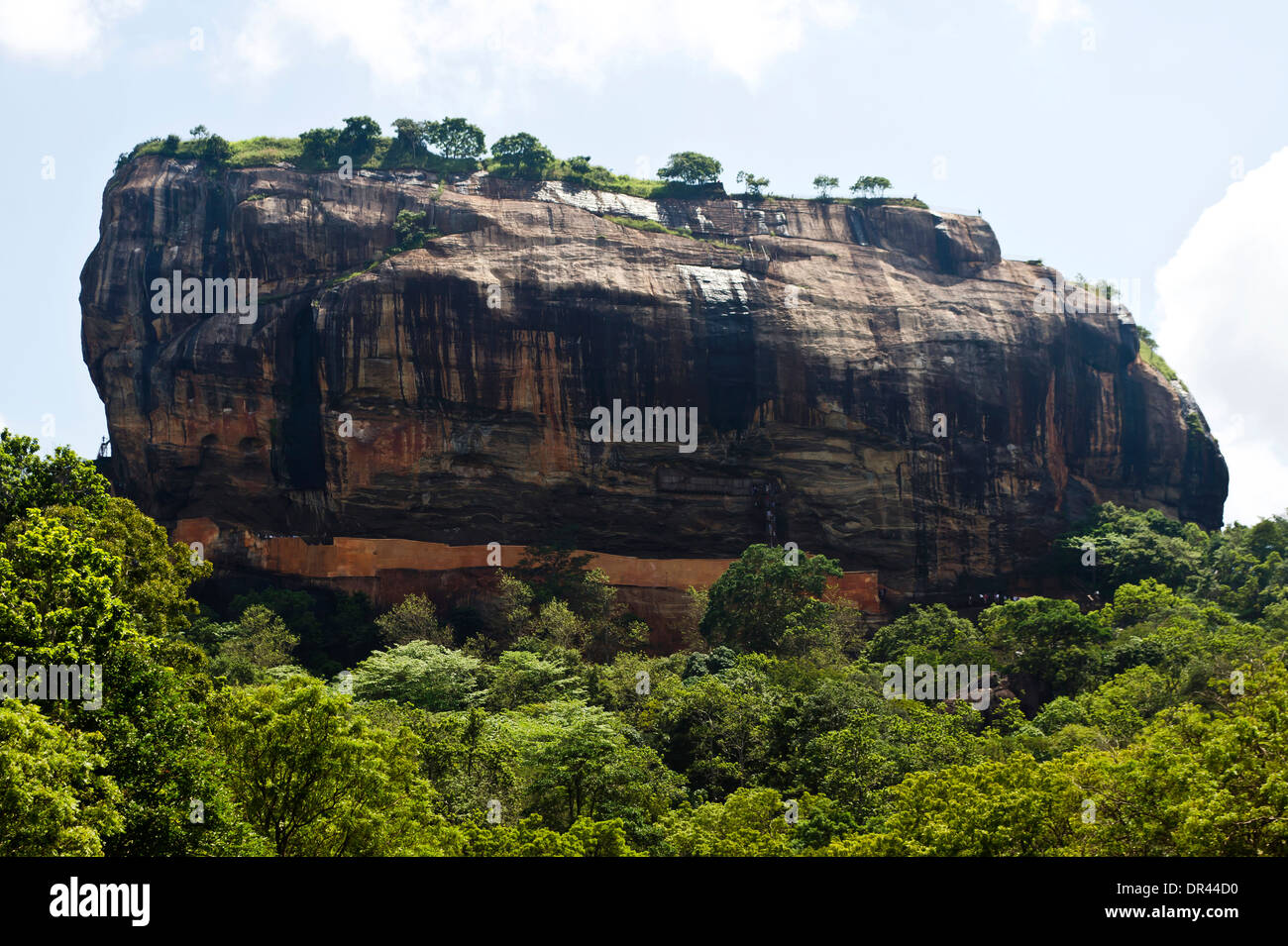 Sigiriya Rock, Sri Lanka Stock Photo