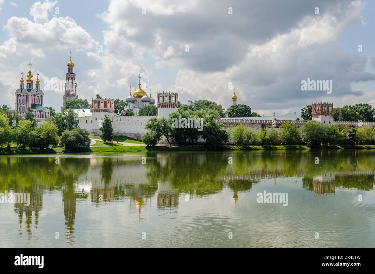 Novodevichy Convent, Moscow, Russia Stock Photo