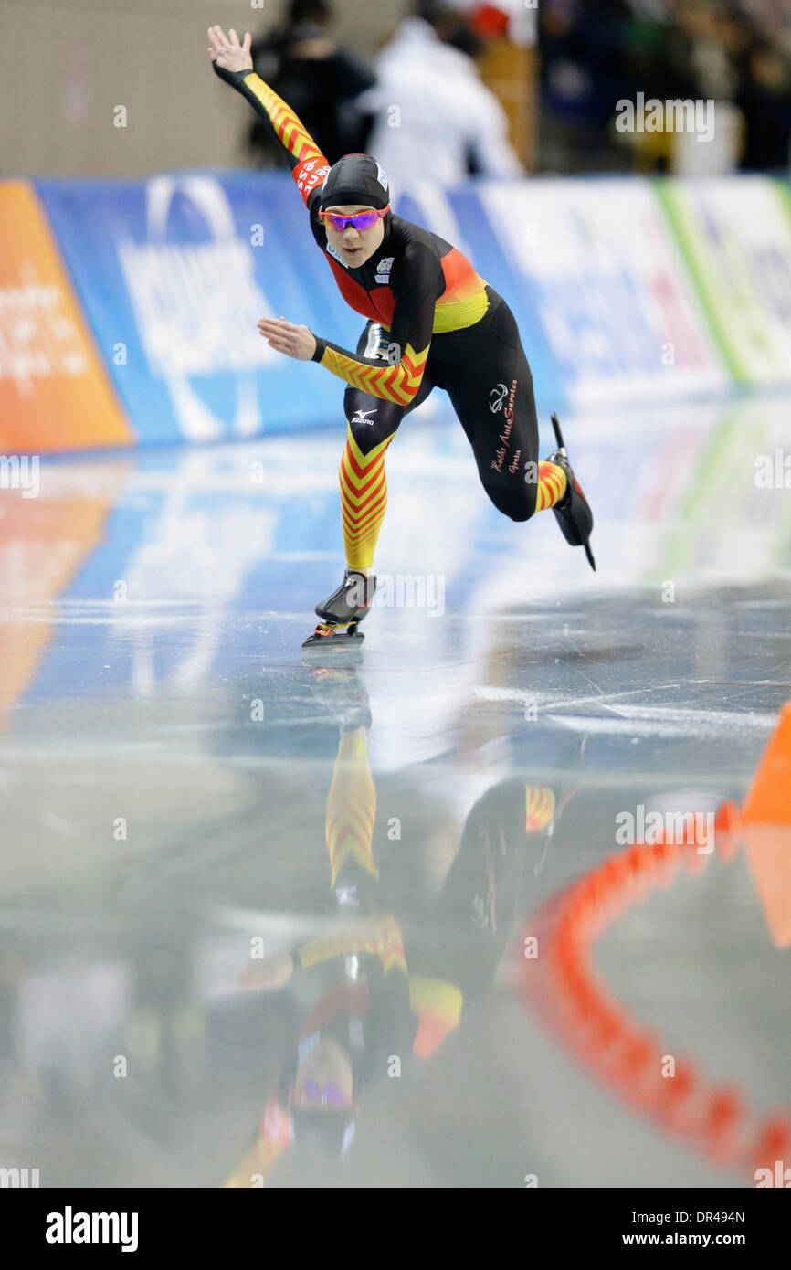 Nagano, Japan. 18th Jan, 2014. Denise Roth (GER) Speed Skating : Denise ...