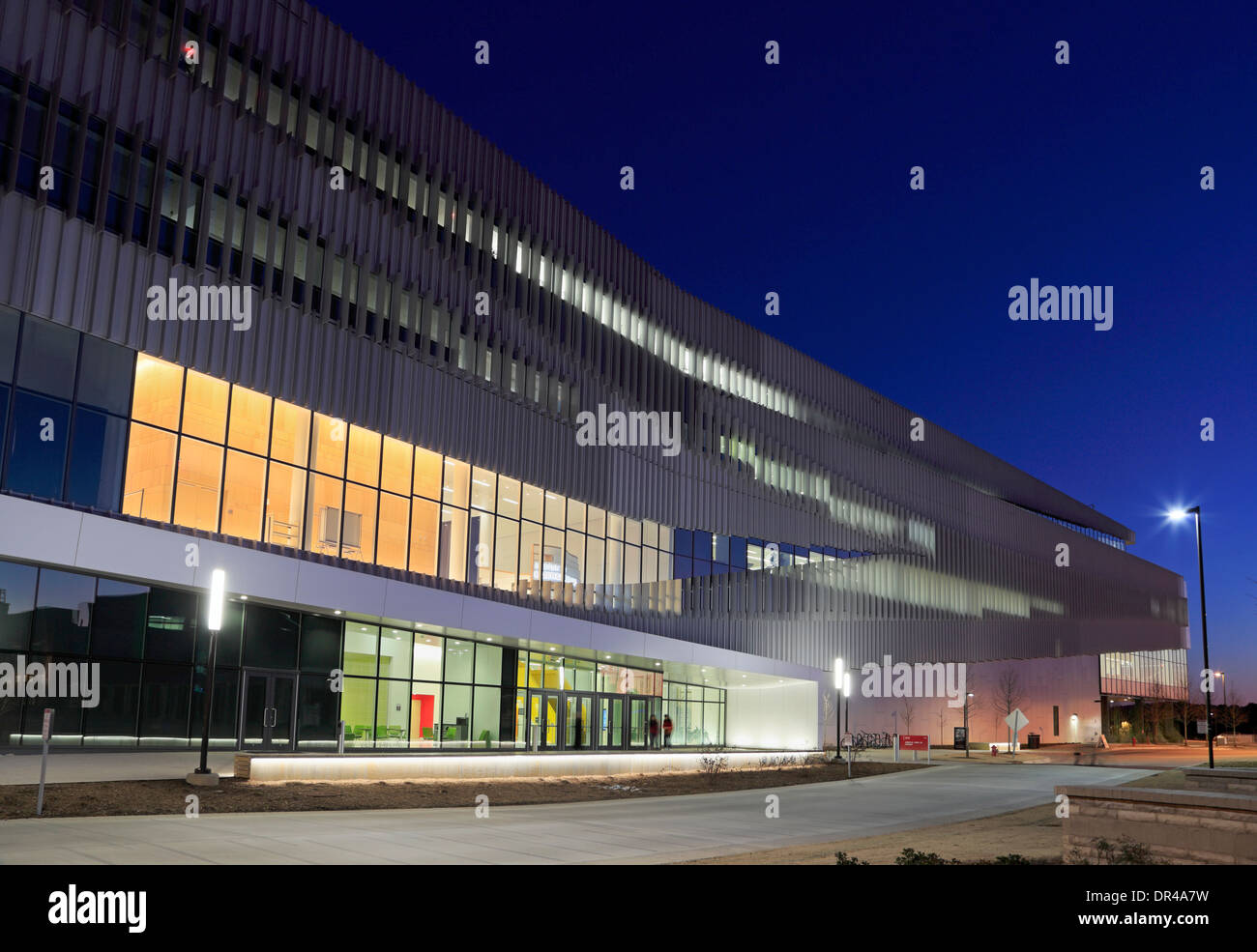 NC State University Jame B. Hunt Jr. Library On Centennial Campus, In ...