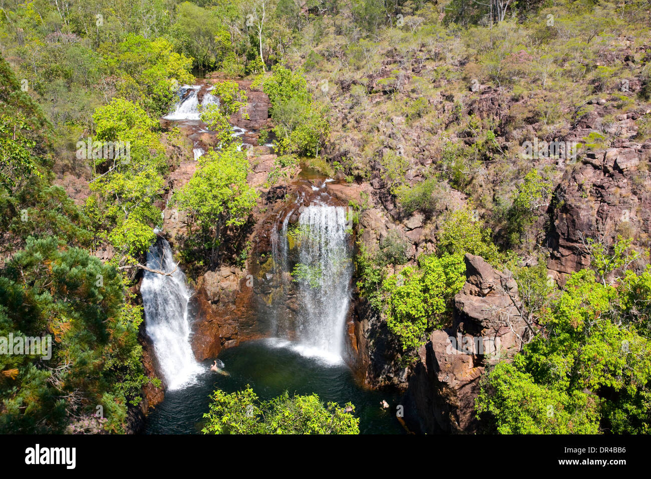 Florence falls and plunge pool in litchfield national park,northern territory,australia Stock Photo