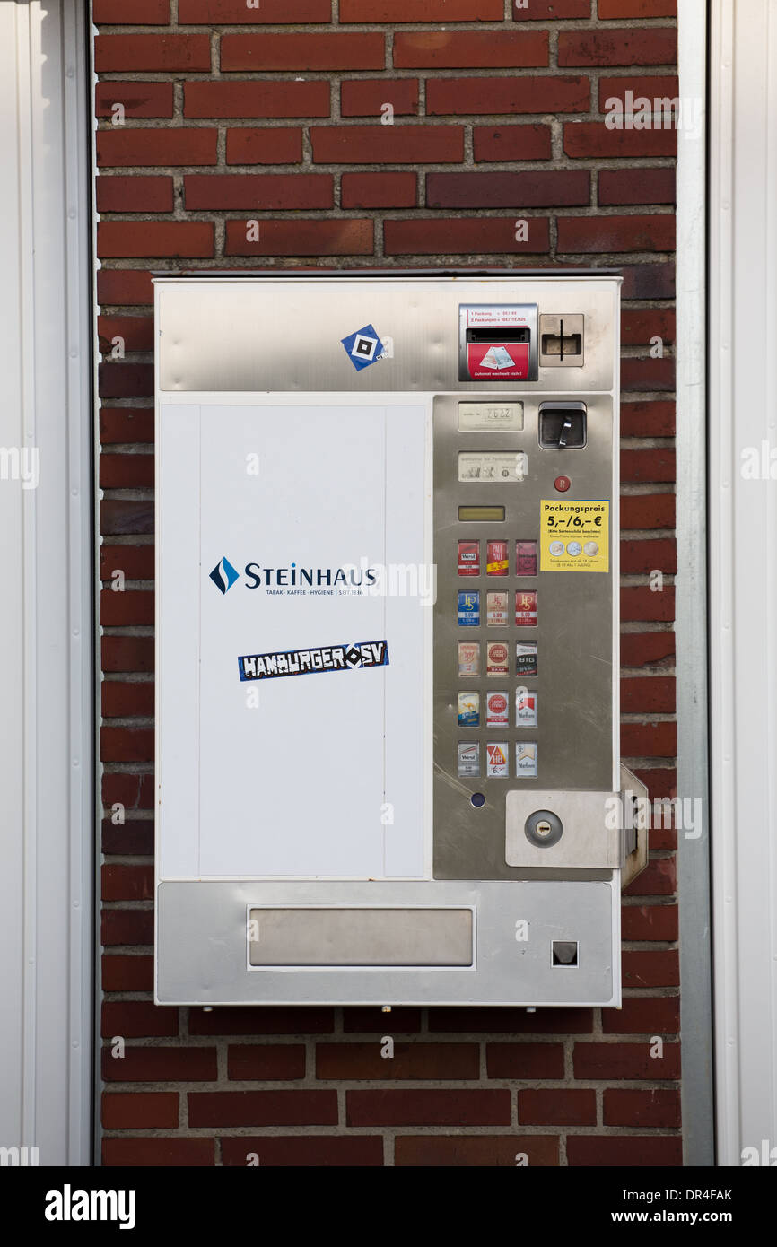 Cigarette vending machine in Germany Stock Photo Alamy