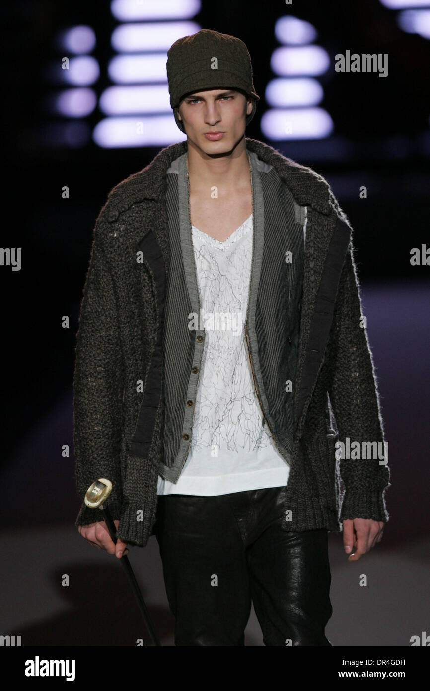 Feb 17, 2009 - New York, New York, USA - The Diesel Black Gold Runway Fashion Show during the Mercedes Benz Fashion Week at Bryant Park in New York City. (Credit Image: © Brian Dowling/Southcreek EMI/ZUMA Press) Stock Photo