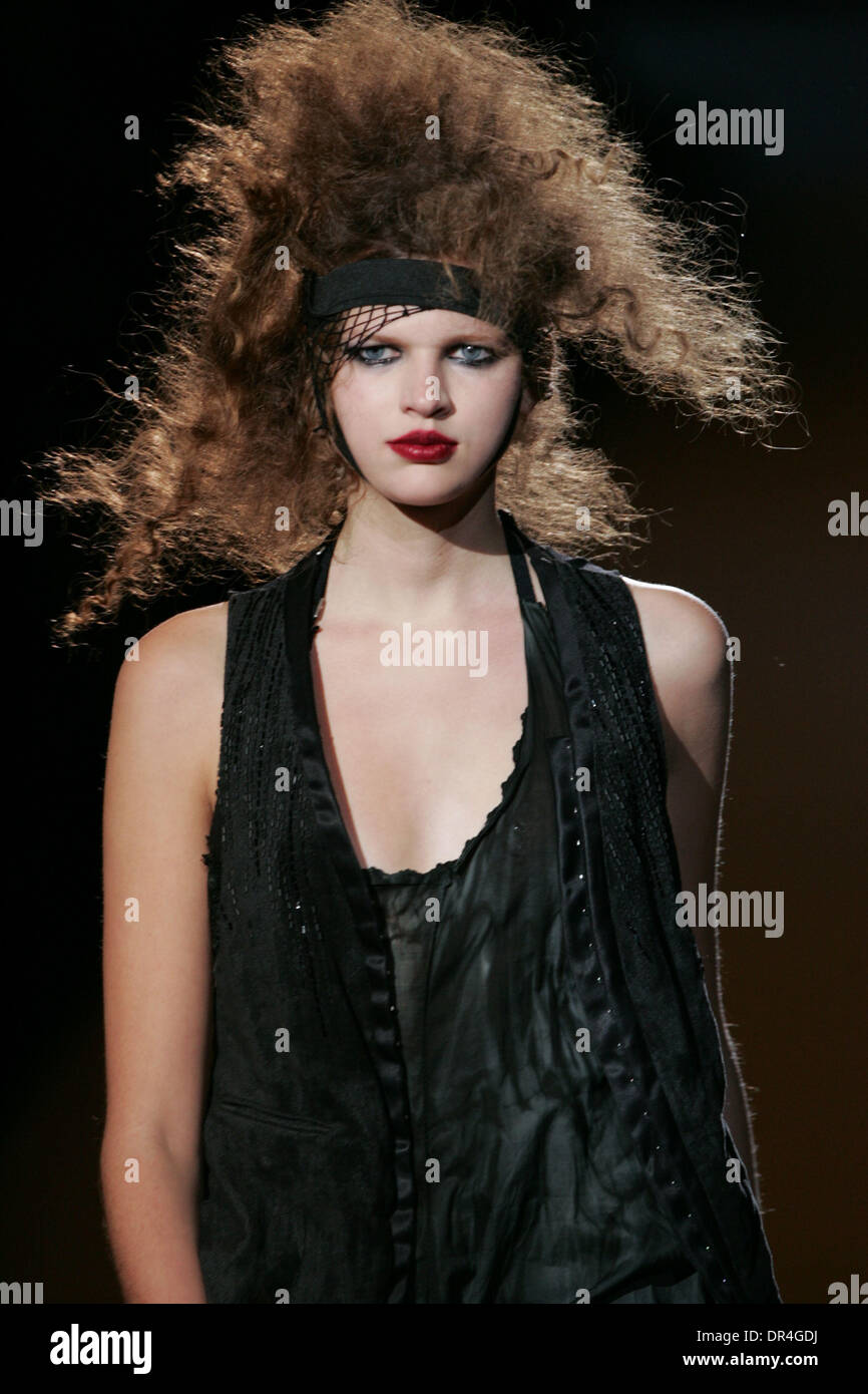 Feb 17, 2009 - New York, New York, USA - The Diesel Black Gold Runway Fashion Show during the Mercedes Benz Fashion Week at Bryant Park in New York City. (Credit Image: © Brian Dowling/Southcreek EMI/ZUMA Press) Stock Photo