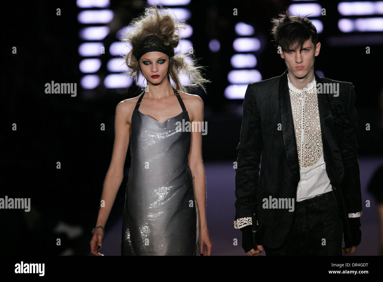 Feb 17, 2009 - New York, New York, USA - The Diesel Black Gold Runway Fashion Show during the Mercedes Benz Fashion Week at Bryant Park in New York City. (Credit Image: © Brian Dowling/Southcreek EMI/ZUMA Press) Stock Photo