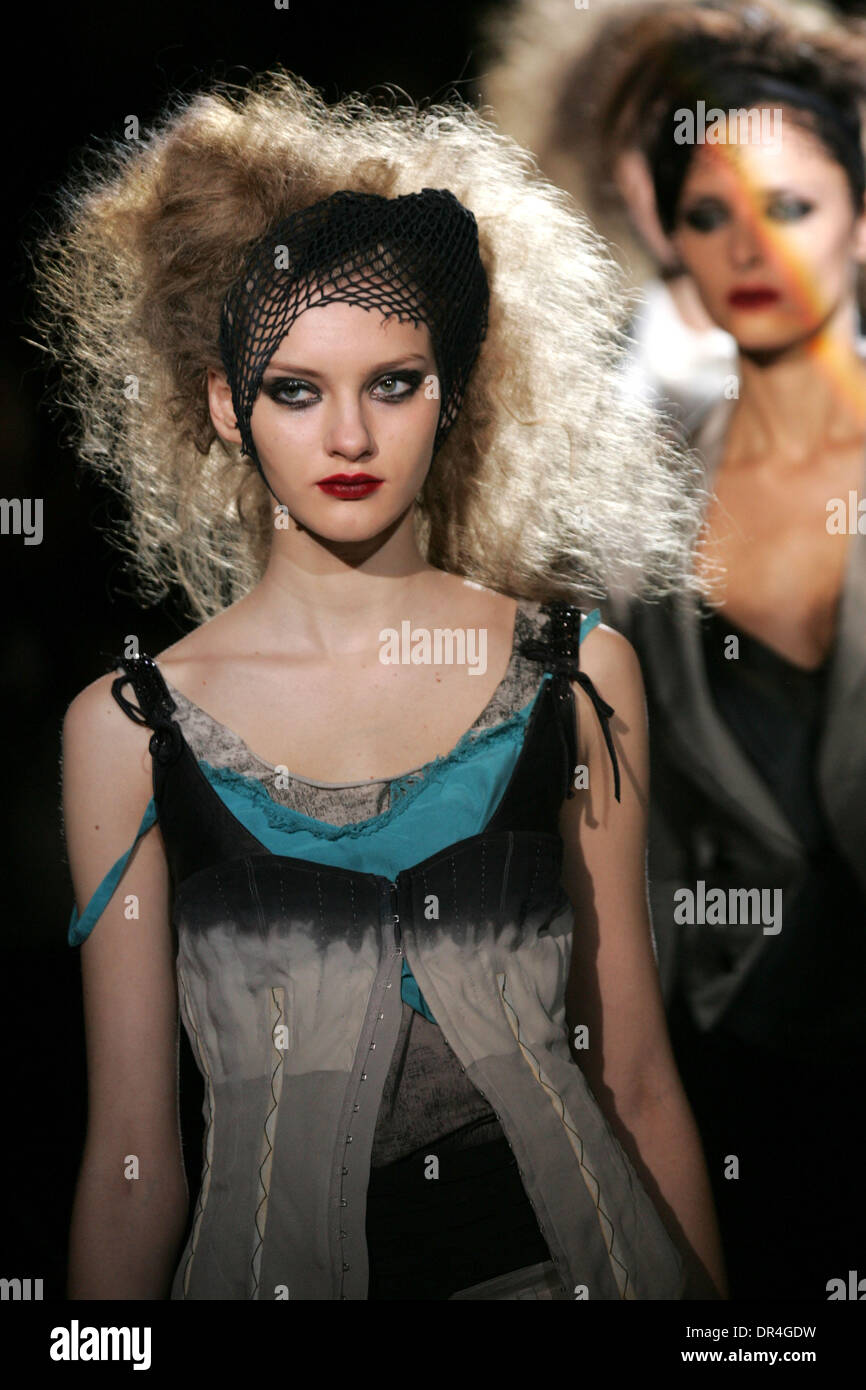 Feb 17, 2009 - New York, New York, USA - The Diesel Black Gold Runway Fashion Show during the Mercedes Benz Fashion Week at Bryant Park in New York City. (Credit Image: © Brian Dowling/Southcreek EMI/ZUMA Press) Stock Photo