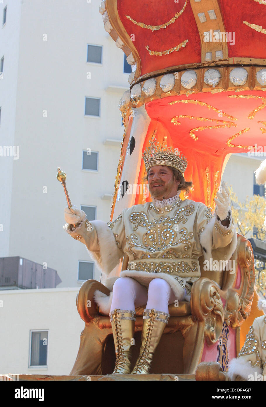 King of the rex parade on mardi gras day hires stock photography and