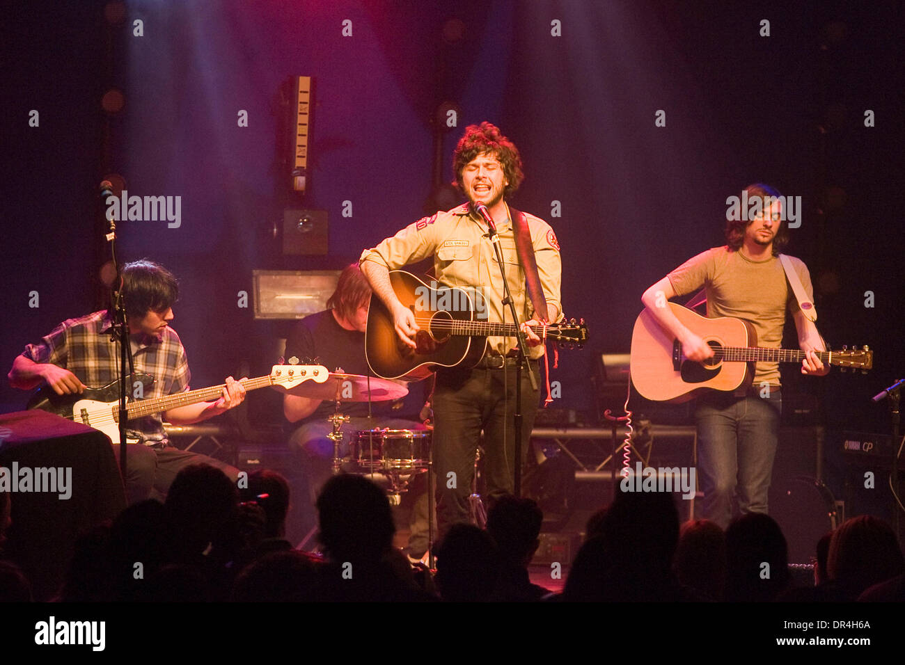 Mar 13, 2009 - Toronto, Ontario, Canada - A performance by the ARKELLS as part of the 2009 Canadian Music Week, at the Mod Club in Toronto, ON. (Credit Image: © Steve Dormer/Southcreek EMI/ZUMA Press) Stock Photo