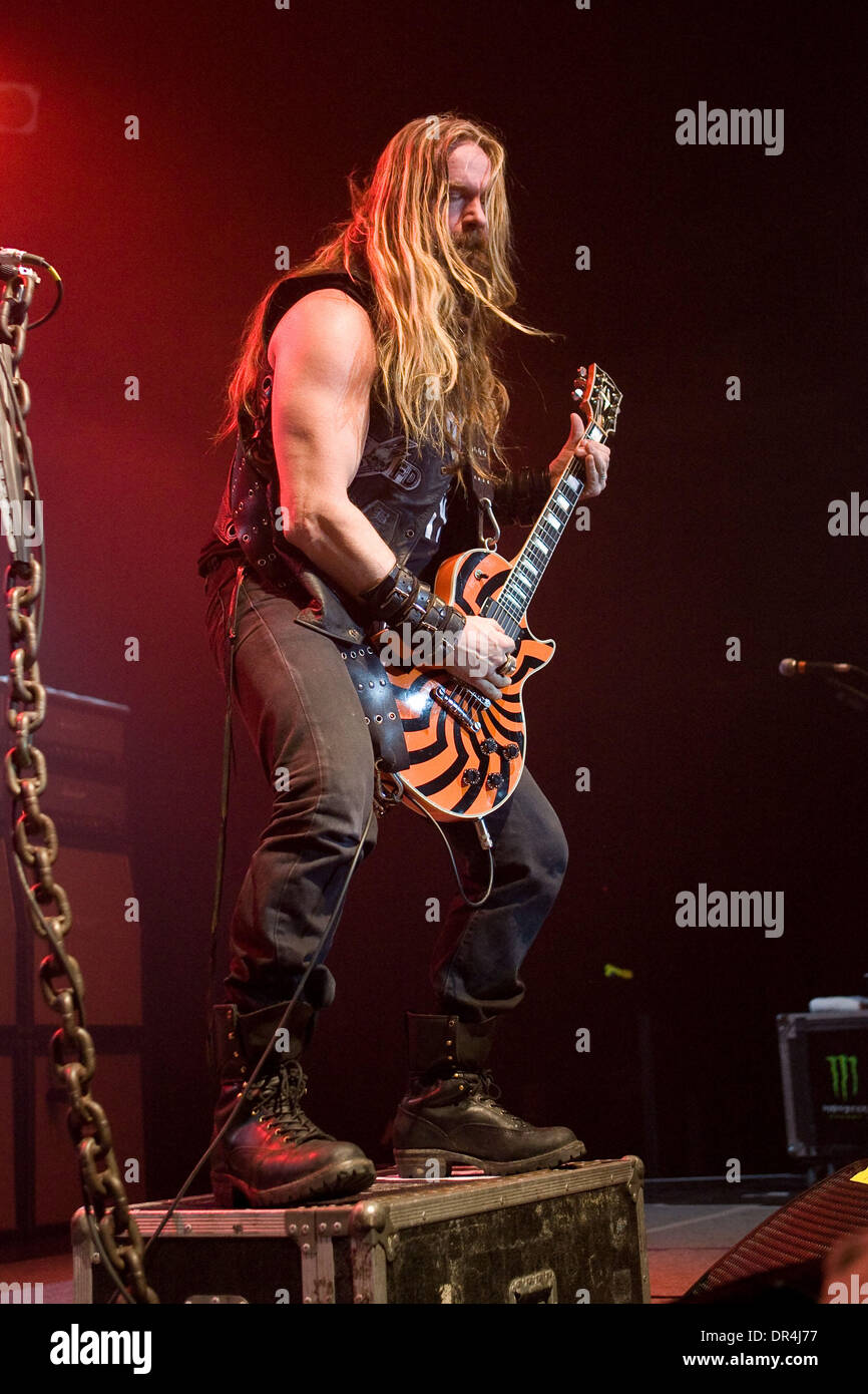 Apr 04, 2009 - Toronto, Ontario, Canada - ZAKK WYLDE of Black