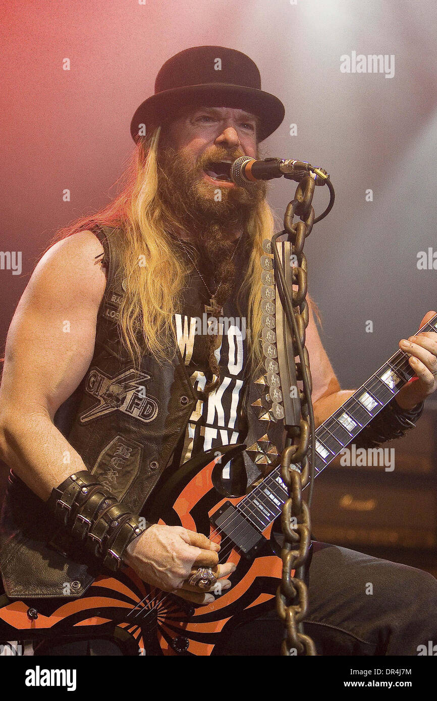 Apr 04, 2009 - Toronto, Ontario, Canada - ZAKK WYLDE of Black