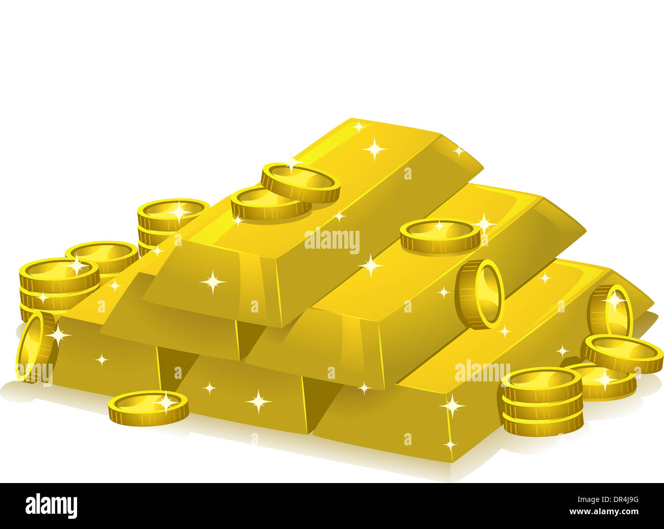 Shining gold bars hires stock photography and images Alamy