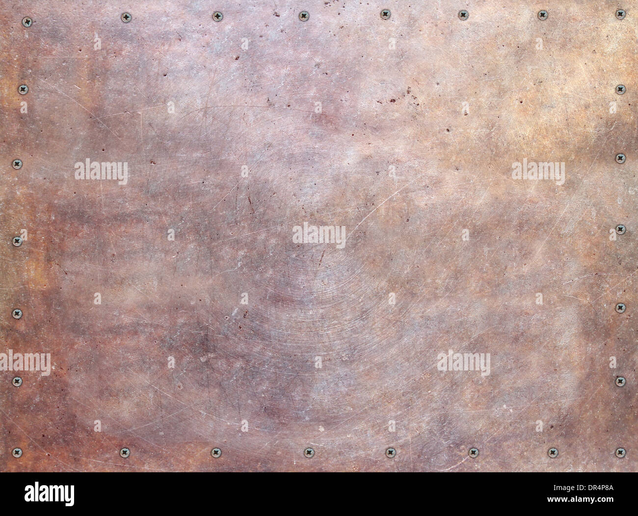 metal plate Stock Photo
