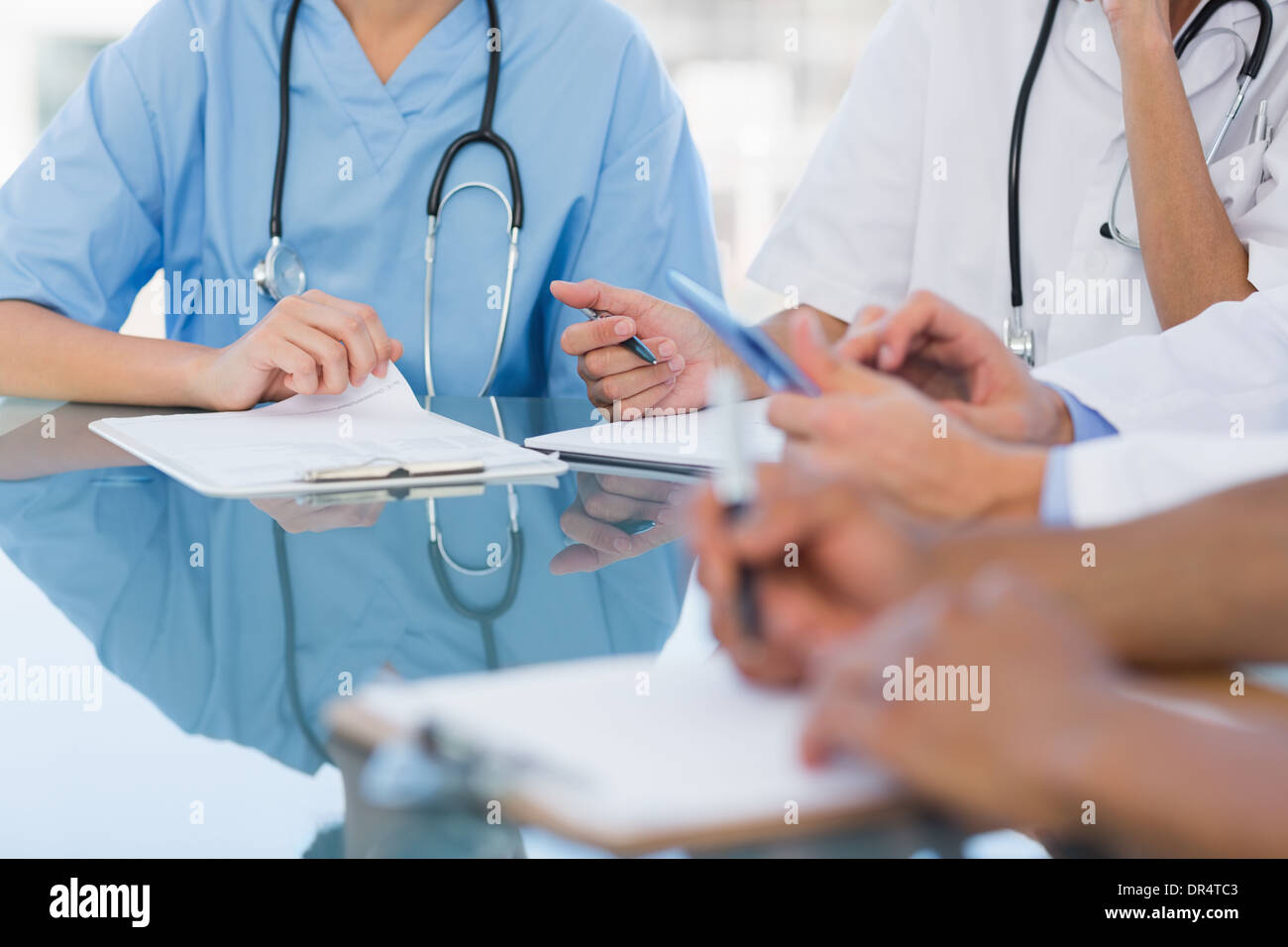 Close up doctors working in hi-res stock photography and images - Alamy