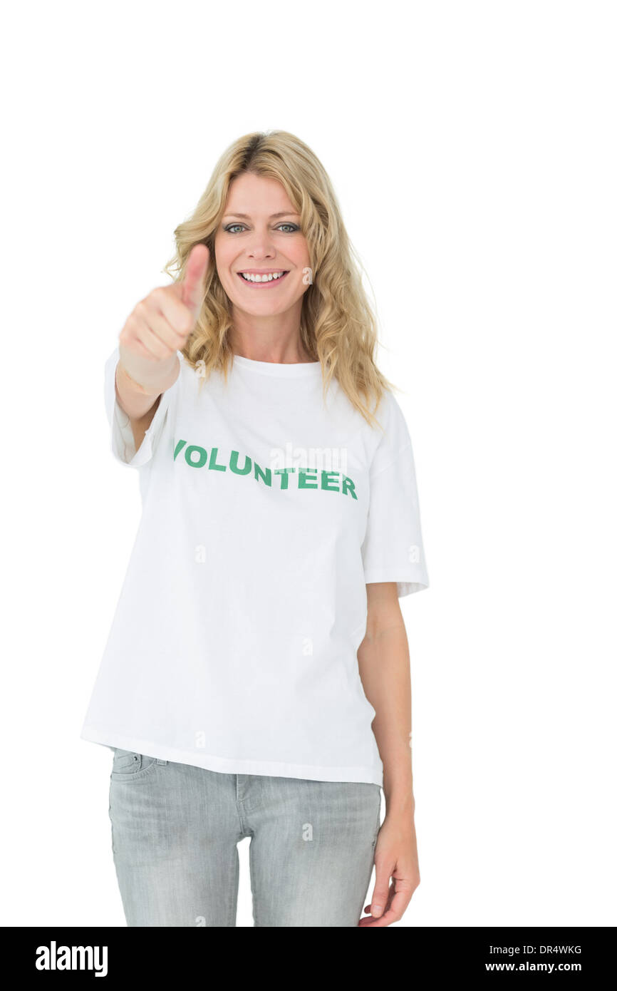 Happy thumbs up female hi-res stock photography and images - Alamy