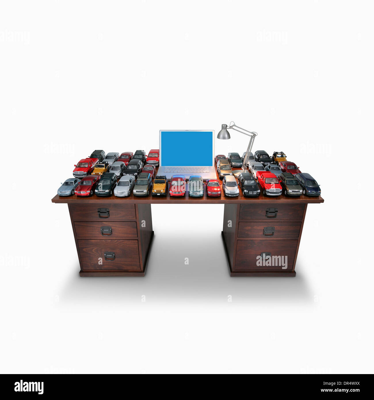 Car buying laptop Cut Out Stock Images & Pictures Alamy