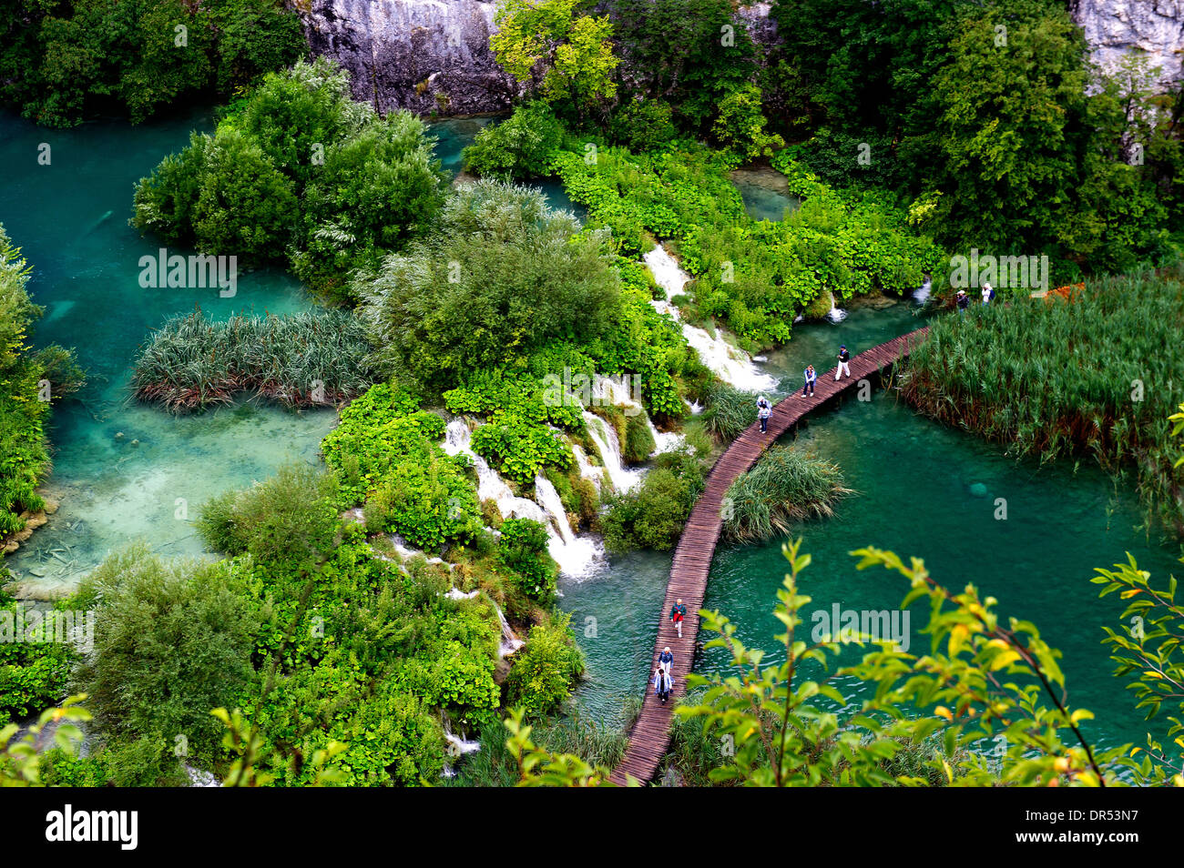 Plitvice Lakes National Park Stock Photo