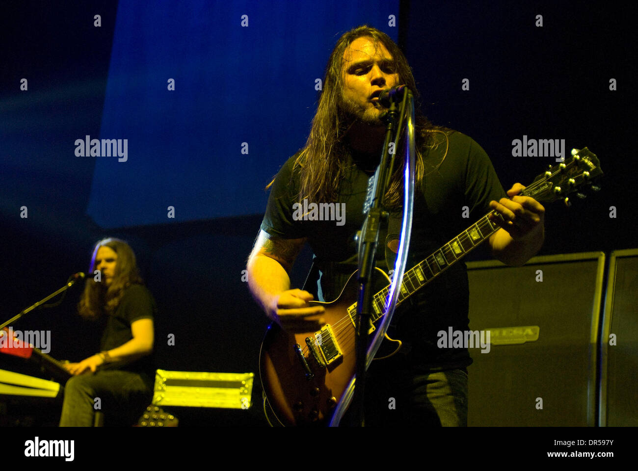 Jan 30, 2009 - Rosemont, Illinois, USA - TRAVIS STEVER of 'Coheed and ...