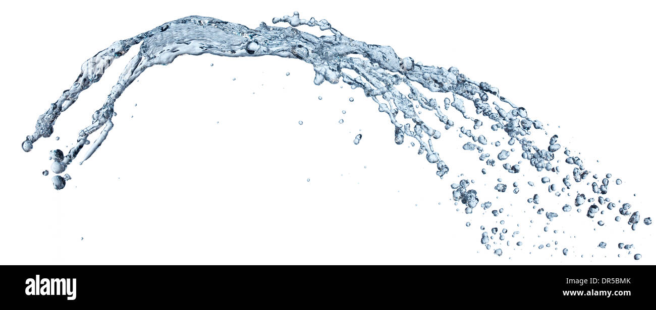 abstract liquid splash isolated on white background Stock Photo - Alamy