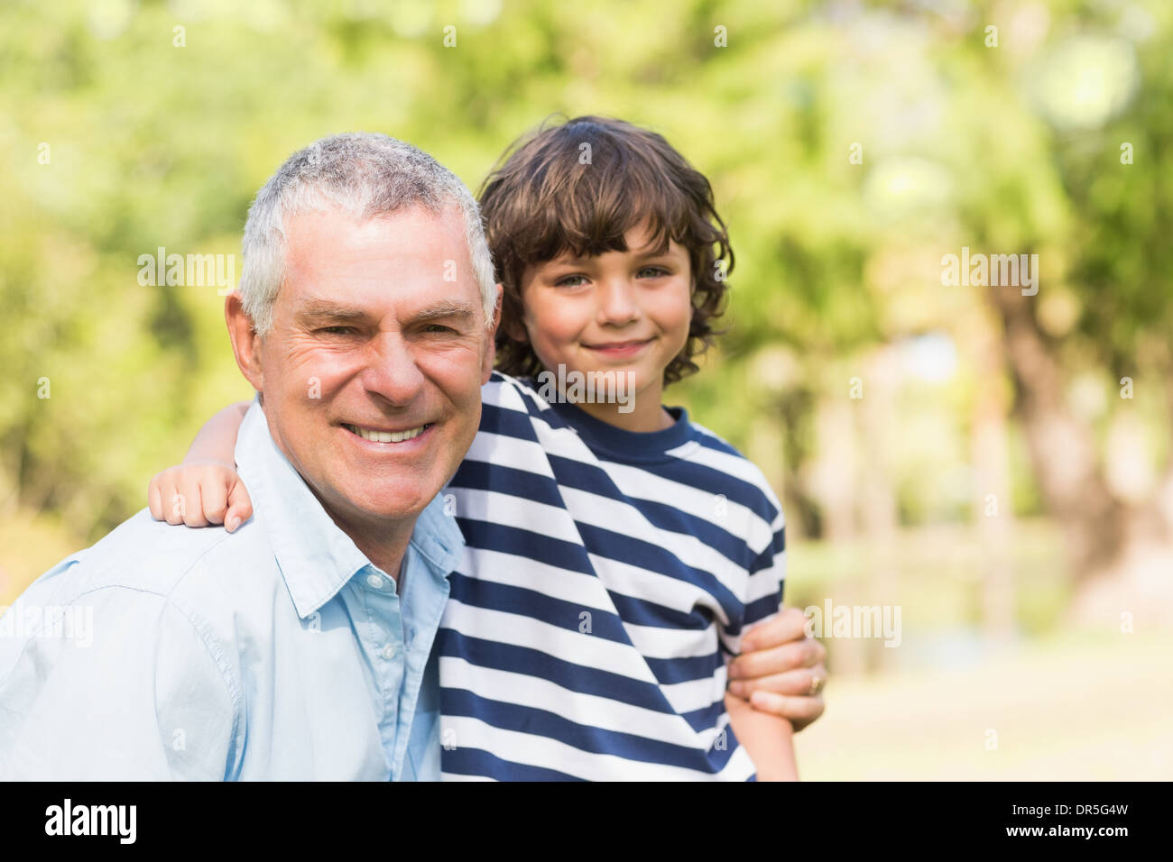 Grandfather son hi-res stock photography and images - Alamy