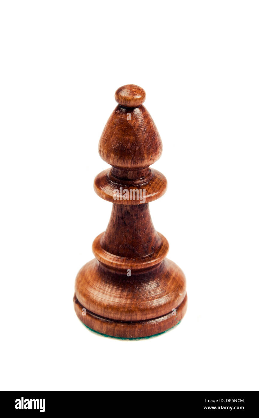 chess piece Bishop Stock Photo