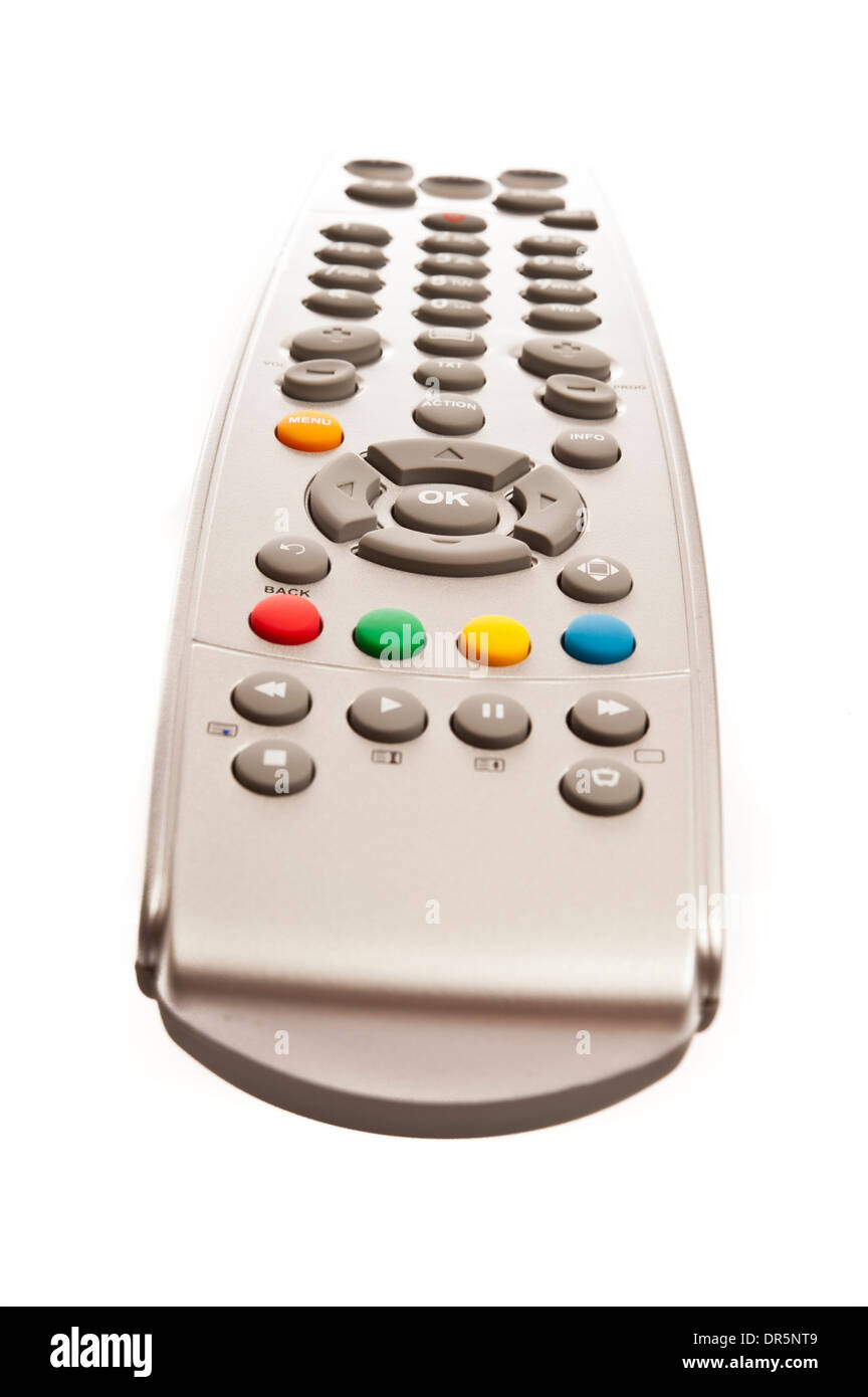 TV remote control Stock Photo