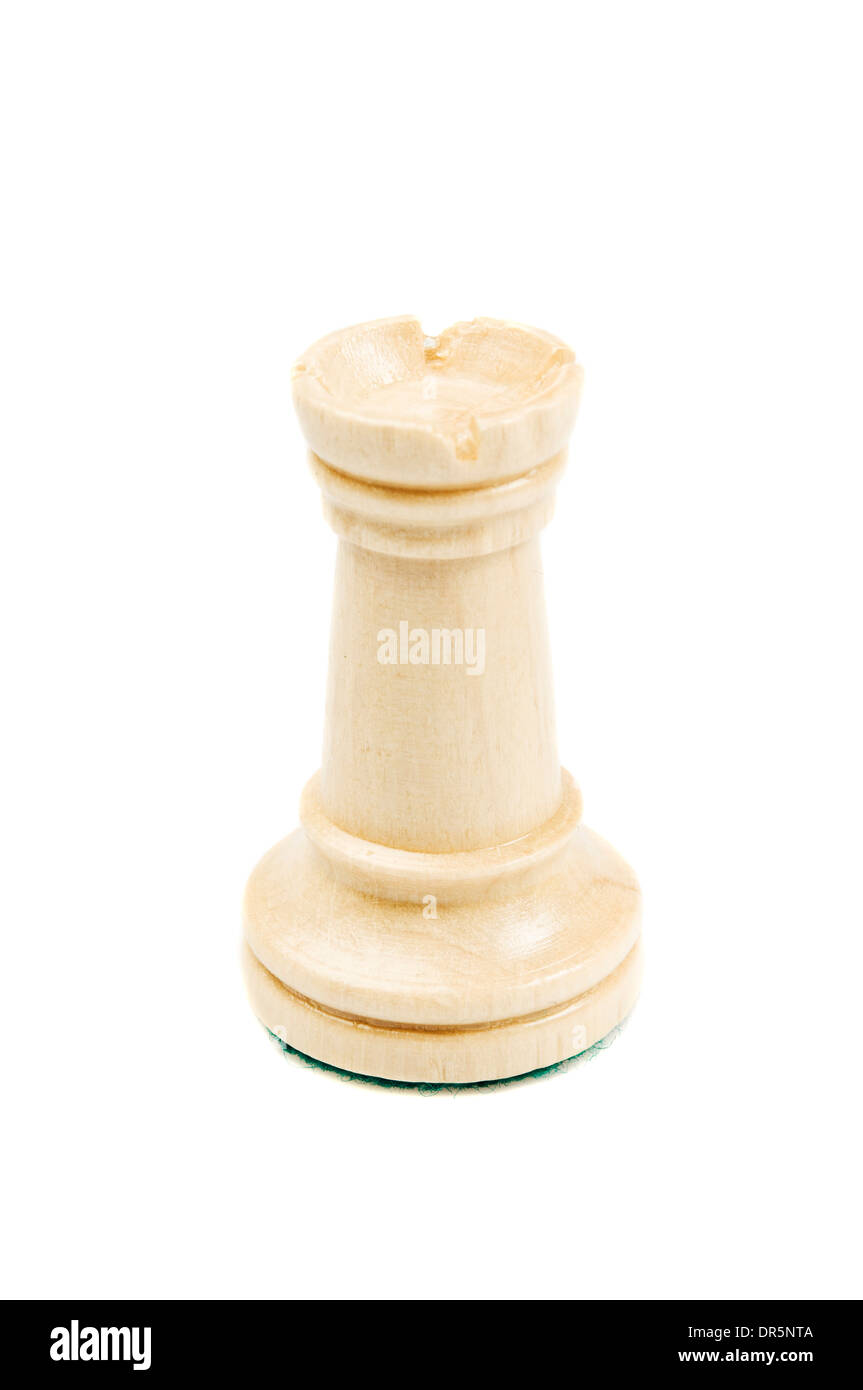 chess piece Rook Stock Photo