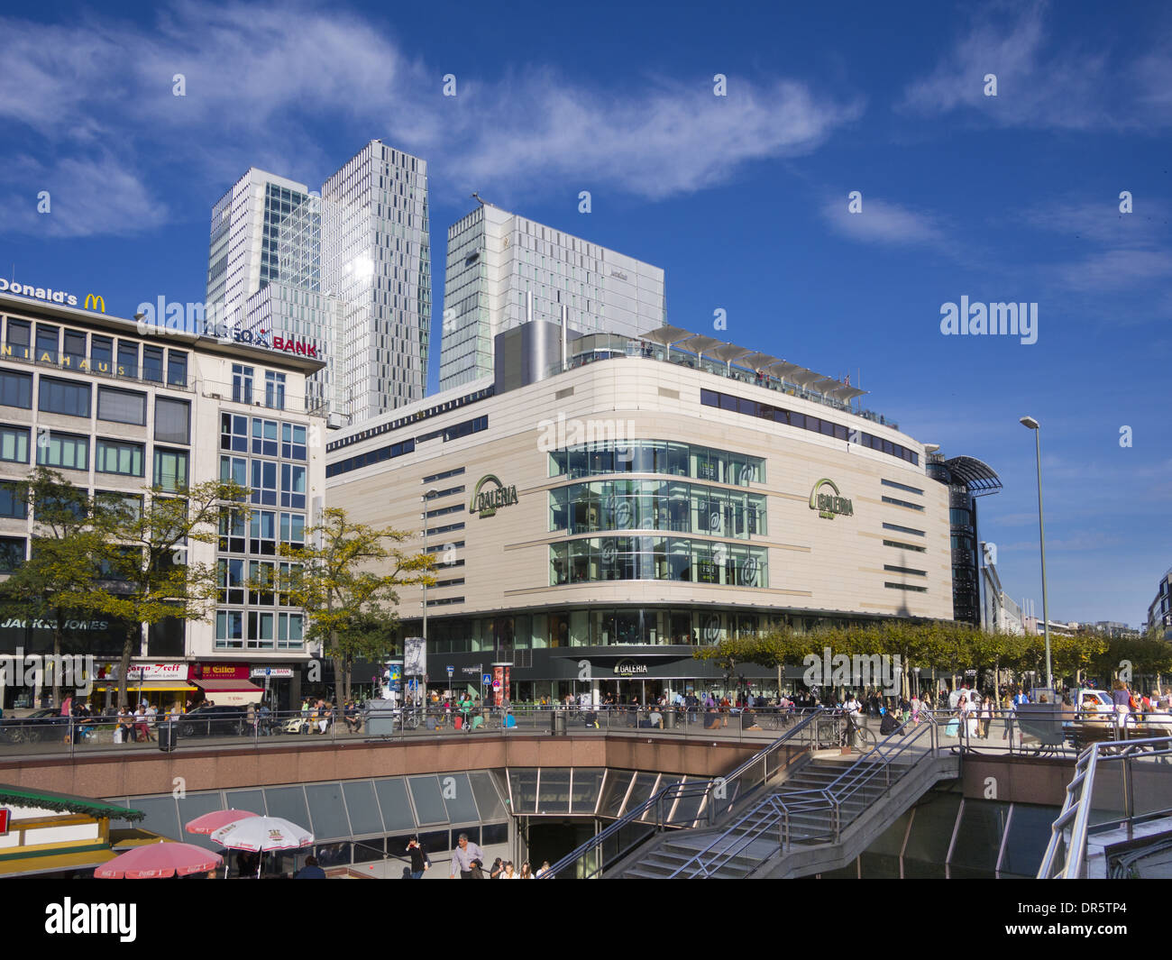 Germany, Hesse, Frankfurt am Main, Department store Kaufhof and Hotel  Jumeirah Stock Photo - Alamy