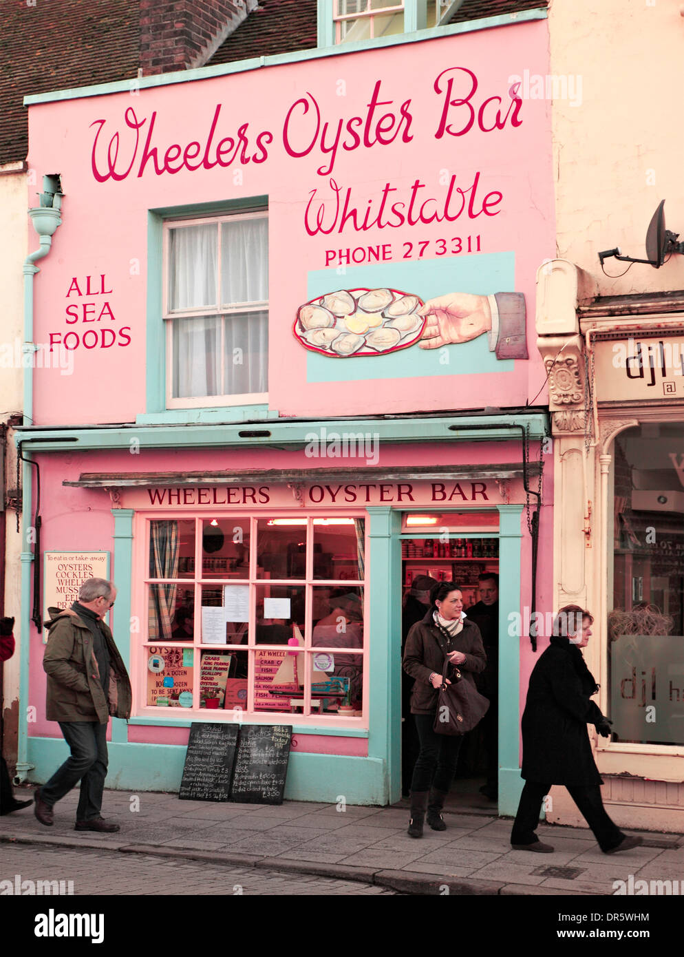 Wheelers Oyster Bar, Whitstable Stock Photo Alamy