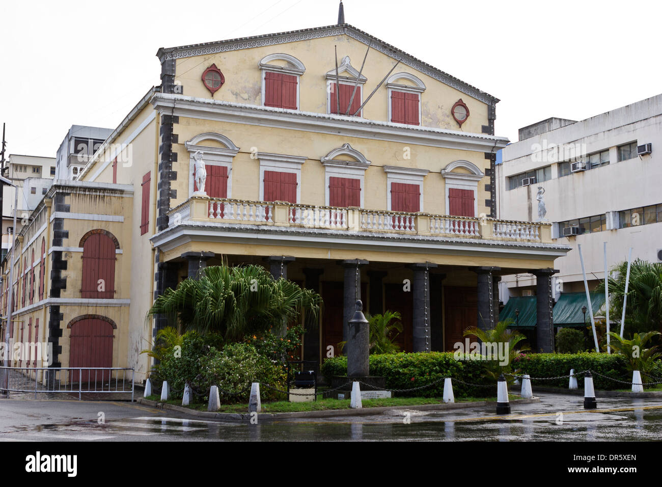 Municipal Theatre, Port Louis, Mauritius Stock Photo Alamy