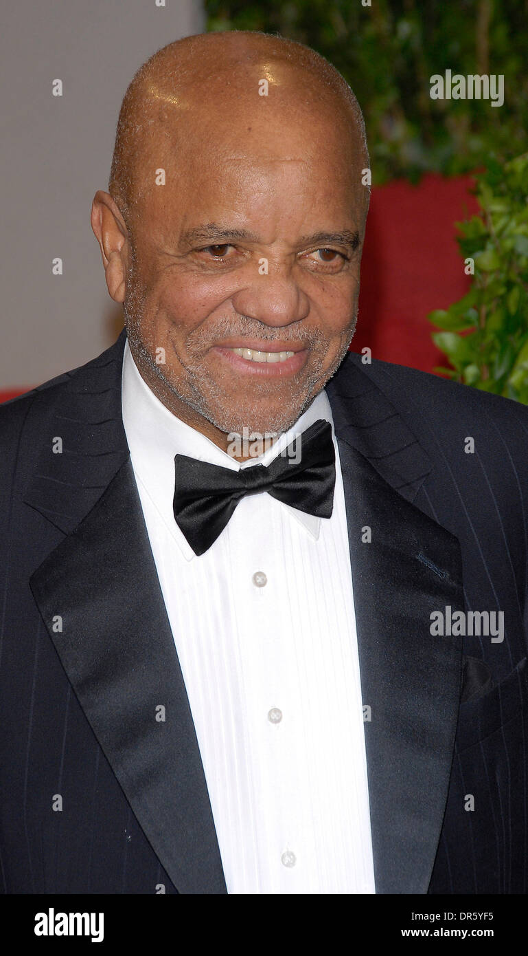 February 22, 2009; West Hollywood, CA, USA; Music producer BERRY GORDY JR. at the Vanity Fair Oscar Party at the Sunset Tower. Mandatory Credit: Photo by Vaughn Youtz/ZUMA Press. (©) Copyright 2009 by Vaughn Youtz. Stock Photo