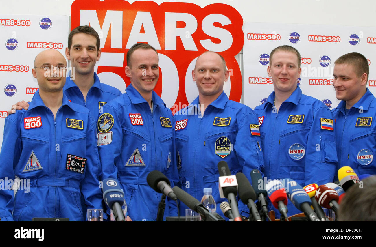 Mar 31, 2009 - Moscow, Russia - Mars 500 Simulated Mars Mission Project ...