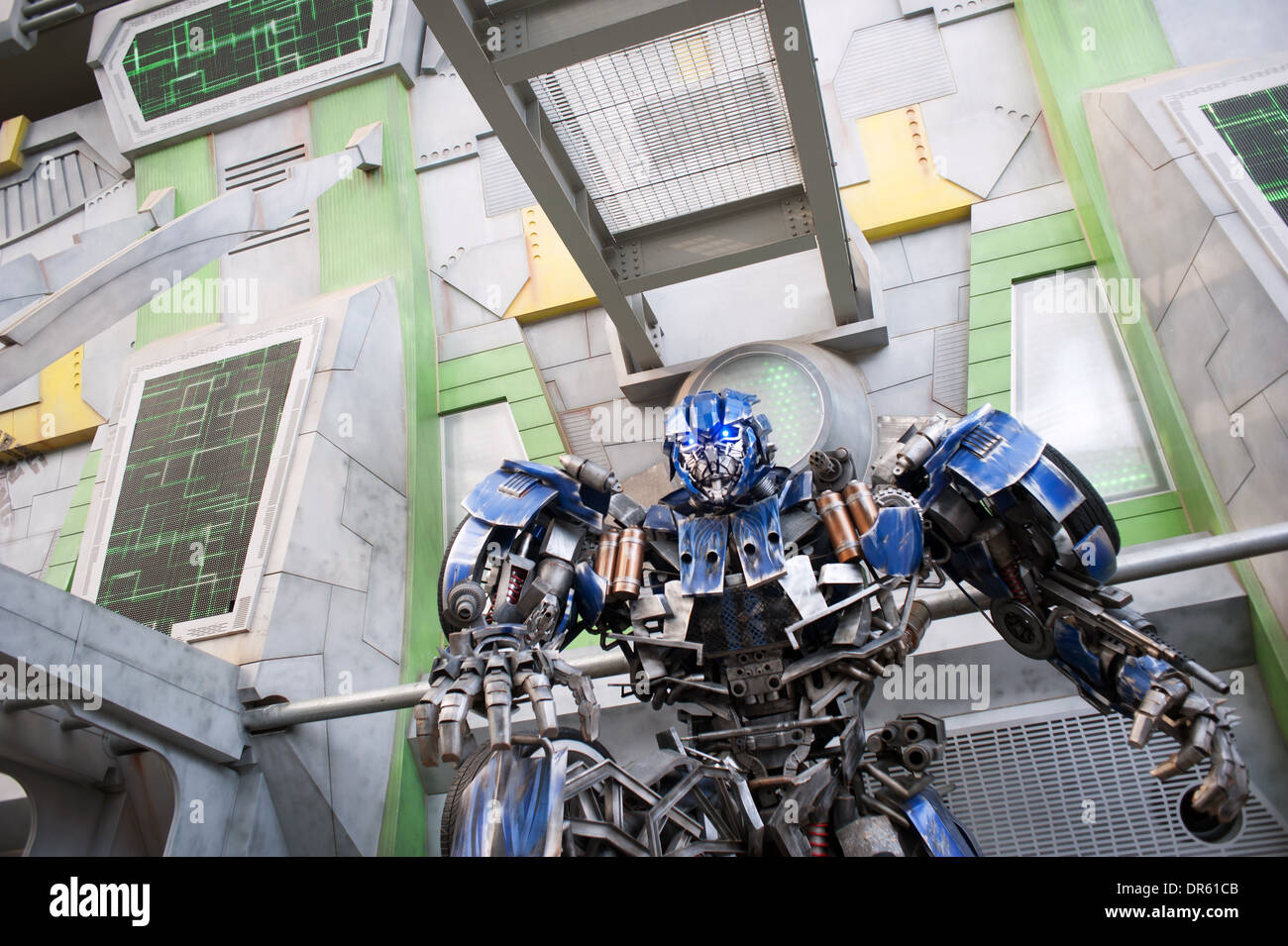 Transformers the Ride. Universal Studios, Sentosa Island, SIngapore Stock Photo Alamy