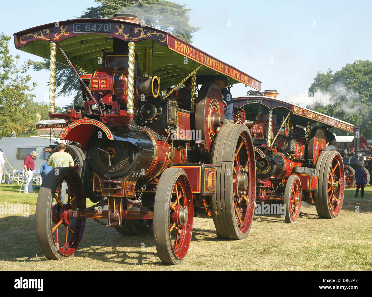 1915 Burrell Steam Showman's Road Locomotive No.3669 Reg