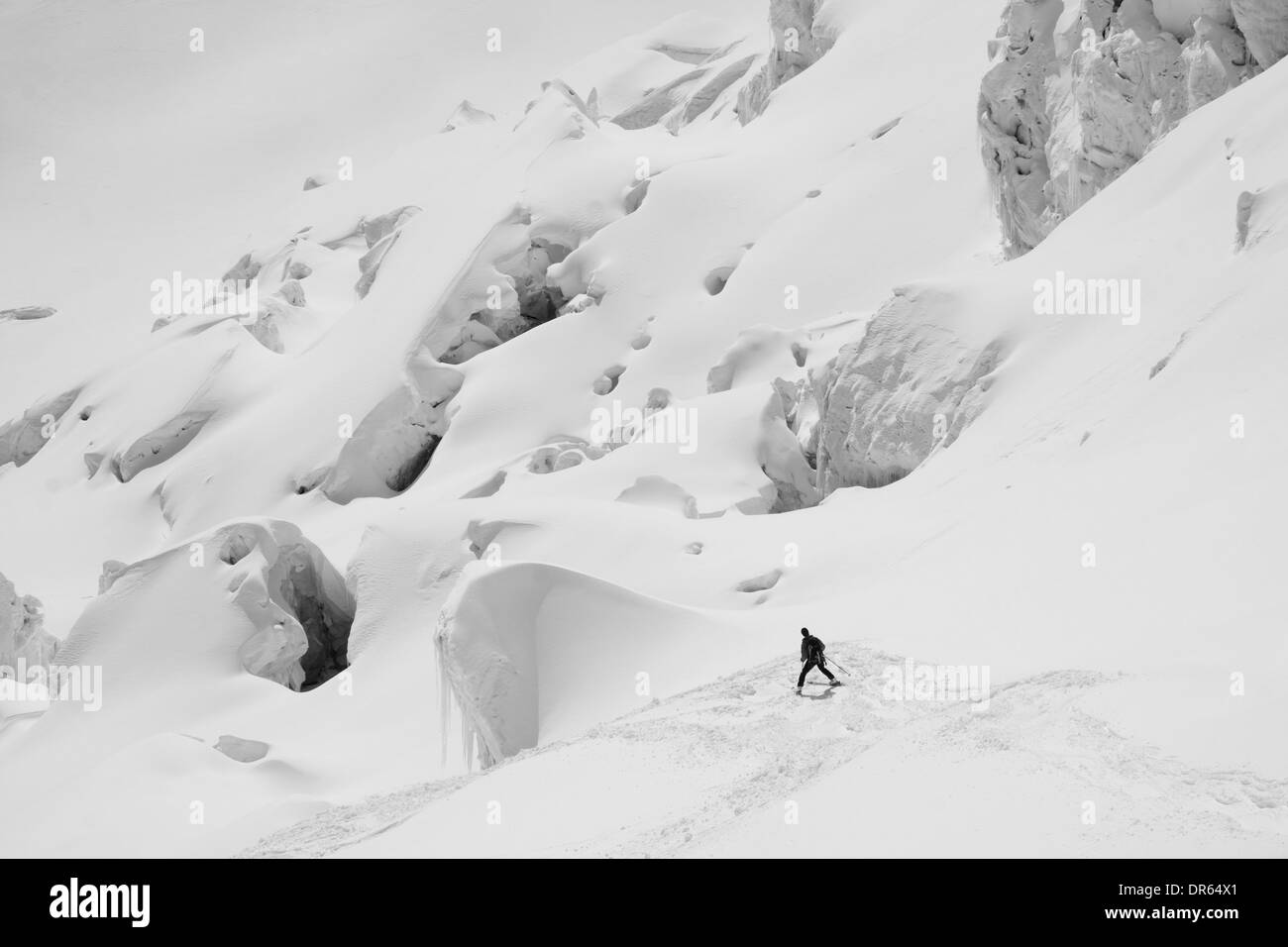 Vallee Blanche High Resolution Stock Photography and Images - Alamy