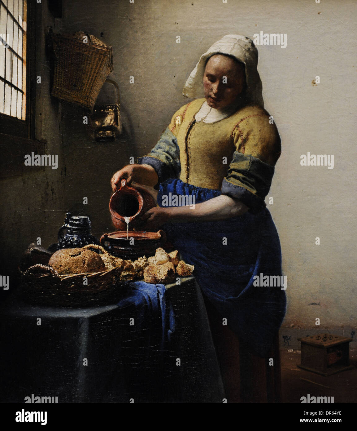 Johannes Vermeer The Milkmaid