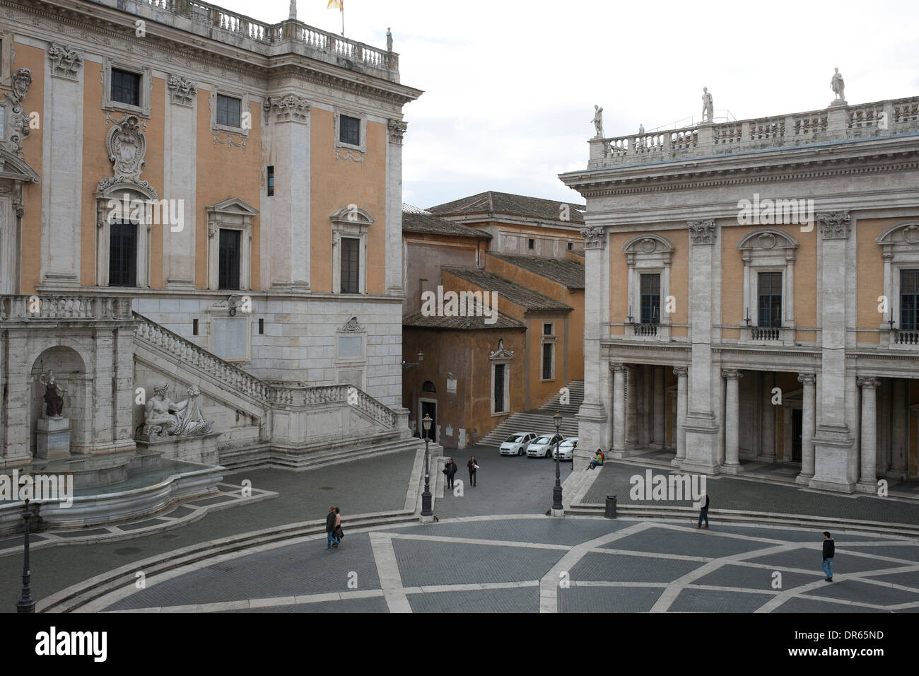Capitoline Museum, Rome Italy. Stock Photo