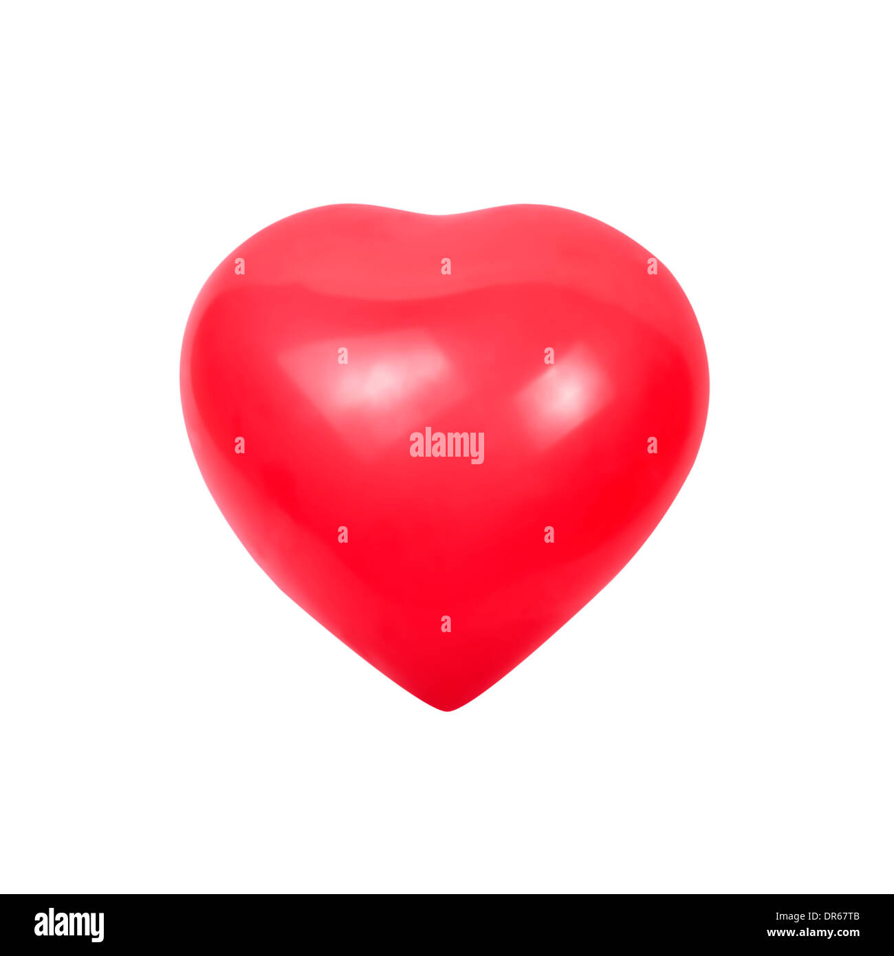 Heart. Isolated on white Stock Photo - Alamy