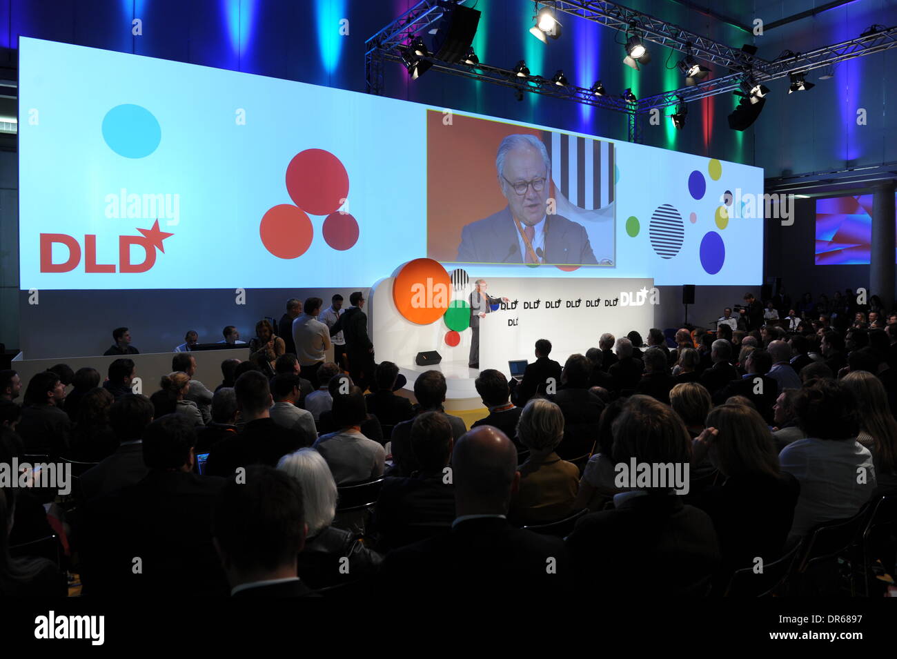 Dld Conference MUNICH/GERMANY - JANUARY 19: Impressions of the first day the Digital ...