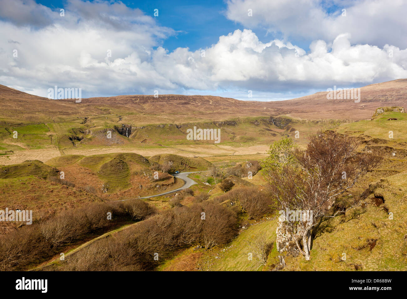 The Fairy (Faerie) Glen near Uig. A bizarre and delightful miniature