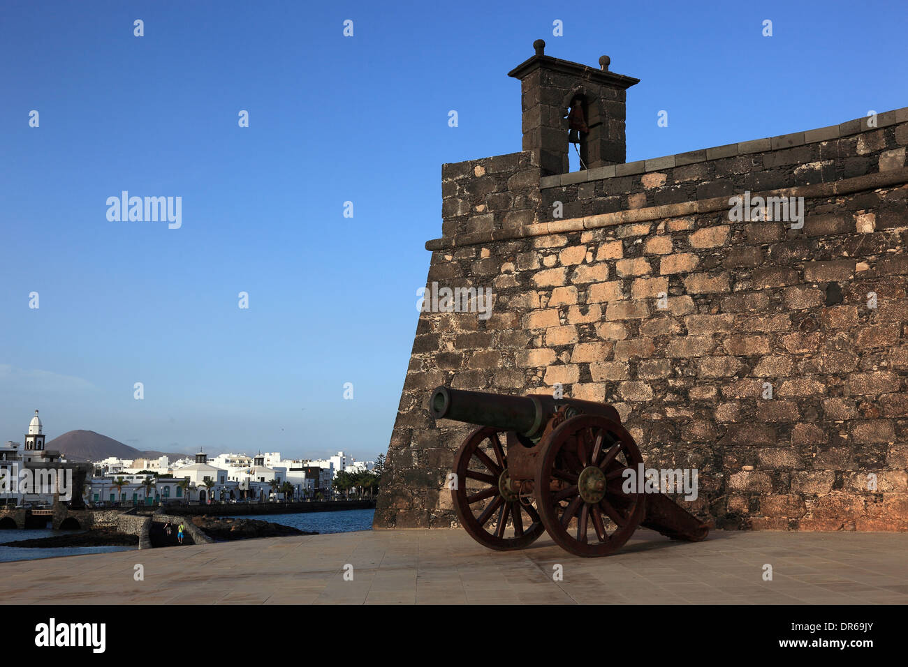 Castillo San Gabriel in Arrecife, Lanzarote, Canary islands, canaries, spain Stock Photo