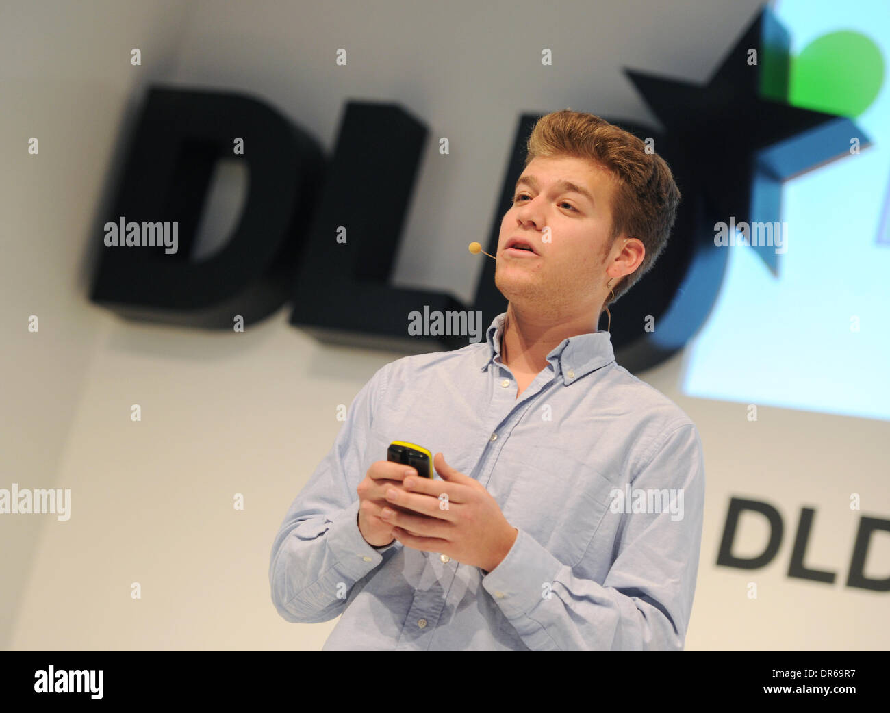 Munich, Germany. 20th Jan, 2014. MUNICH/GERMANY - JANUARY 20: Zach Sims ...