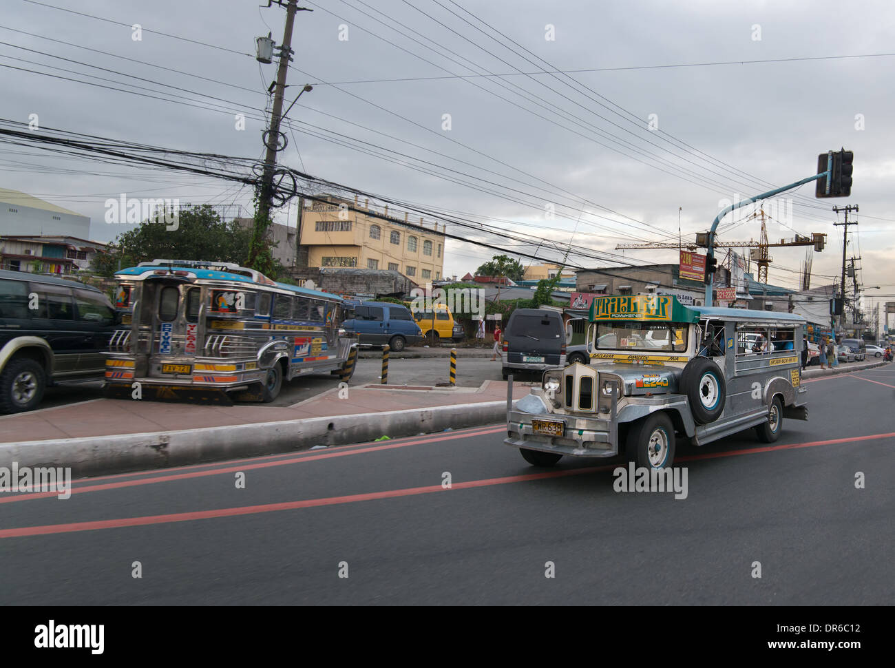Jeepney Stock Photo