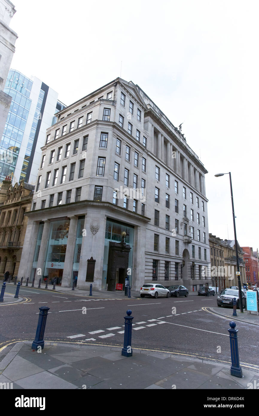 Atlas House with Ship Canal House in King Street Manchester UK Stock Photo