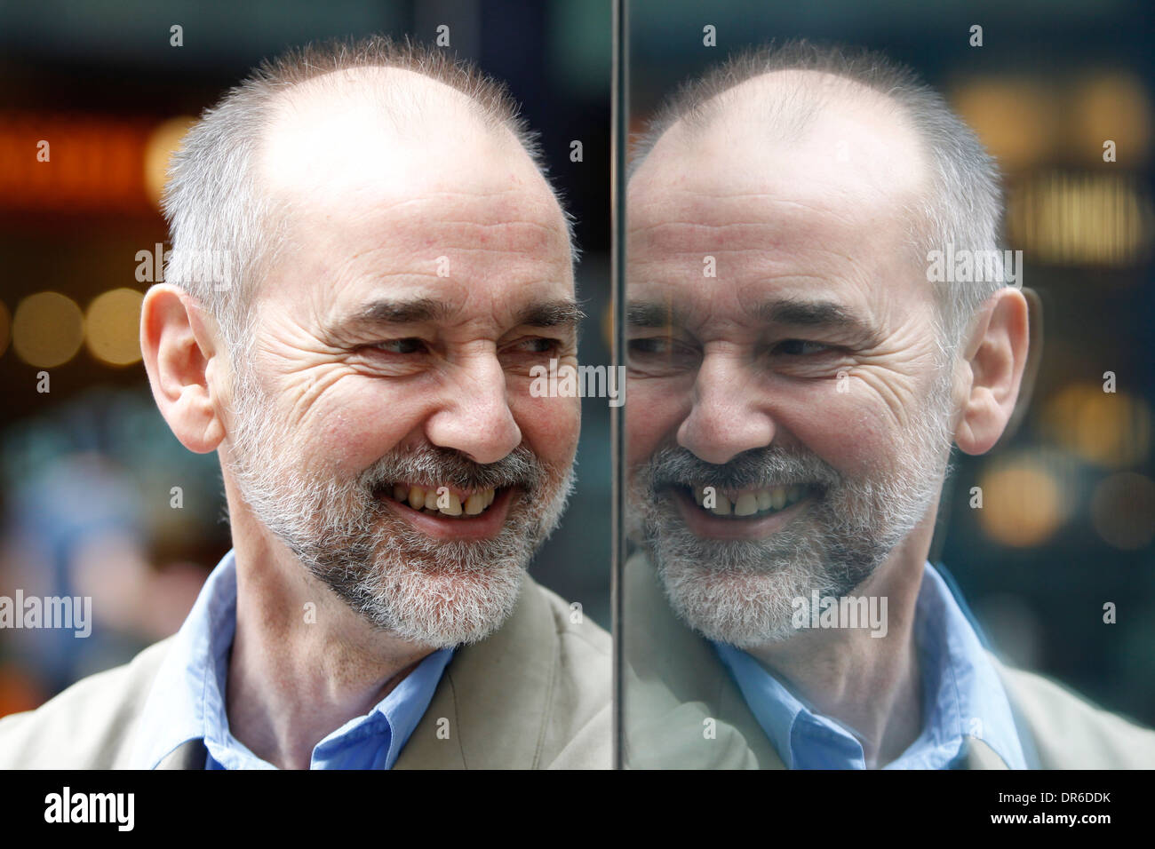 Artist and President of the Royal Academy of Arts, Christopher Le Brun Stock Photo
