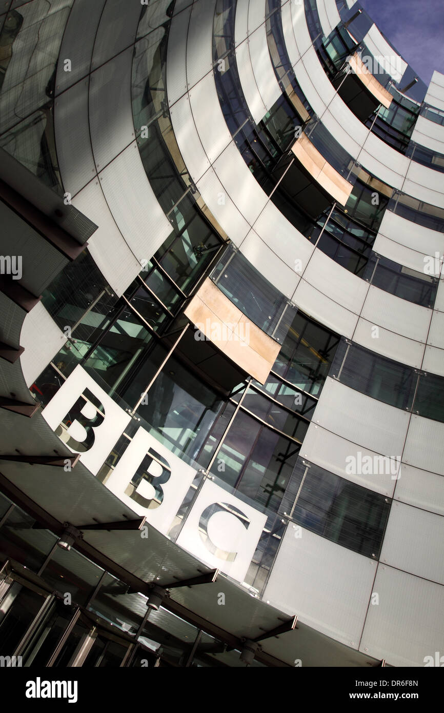 BBC Broadcasting House London England UK Stock Photo