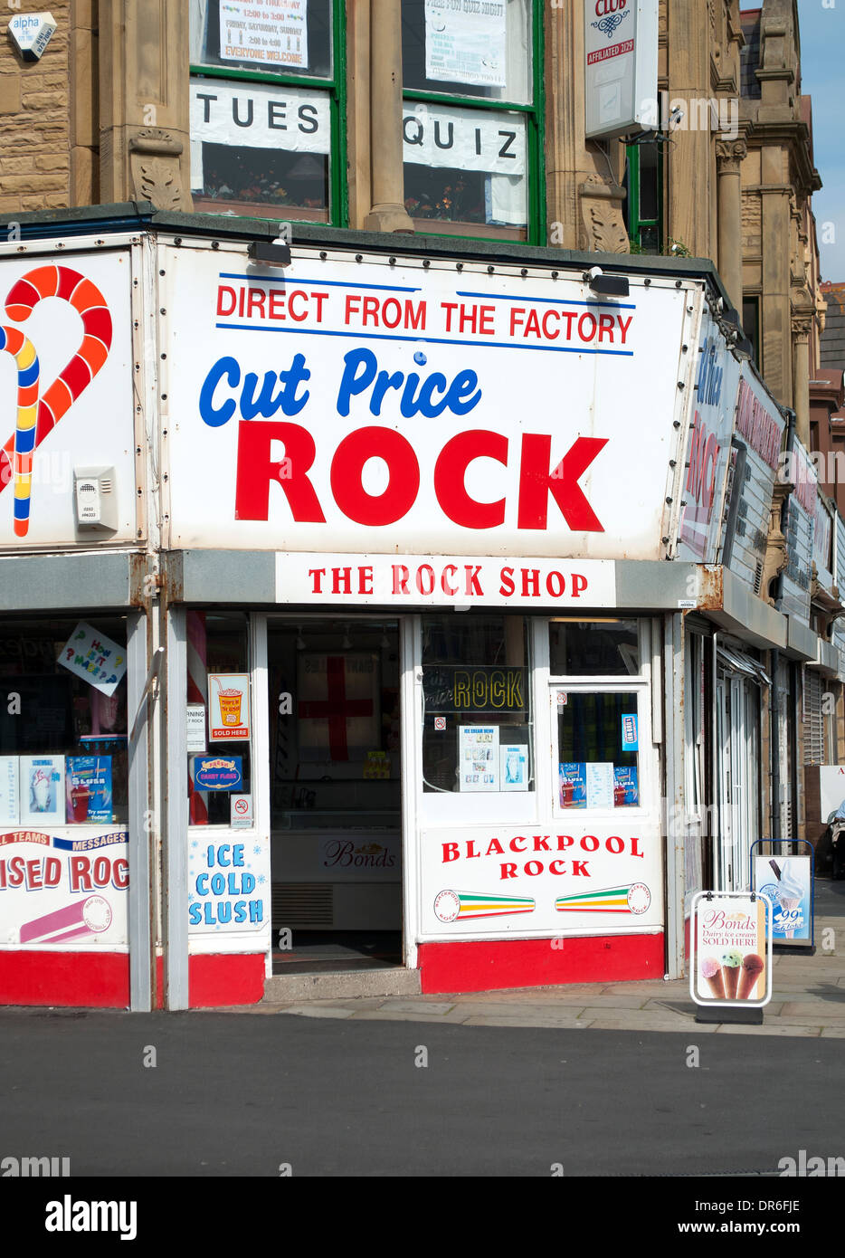 Blackpool rock shop hires stock photography and images Alamy