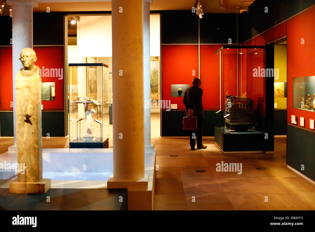 Press preview of new exhibition Life and death Pompeii and Herculaneum at the The British Museum, Stock Photo