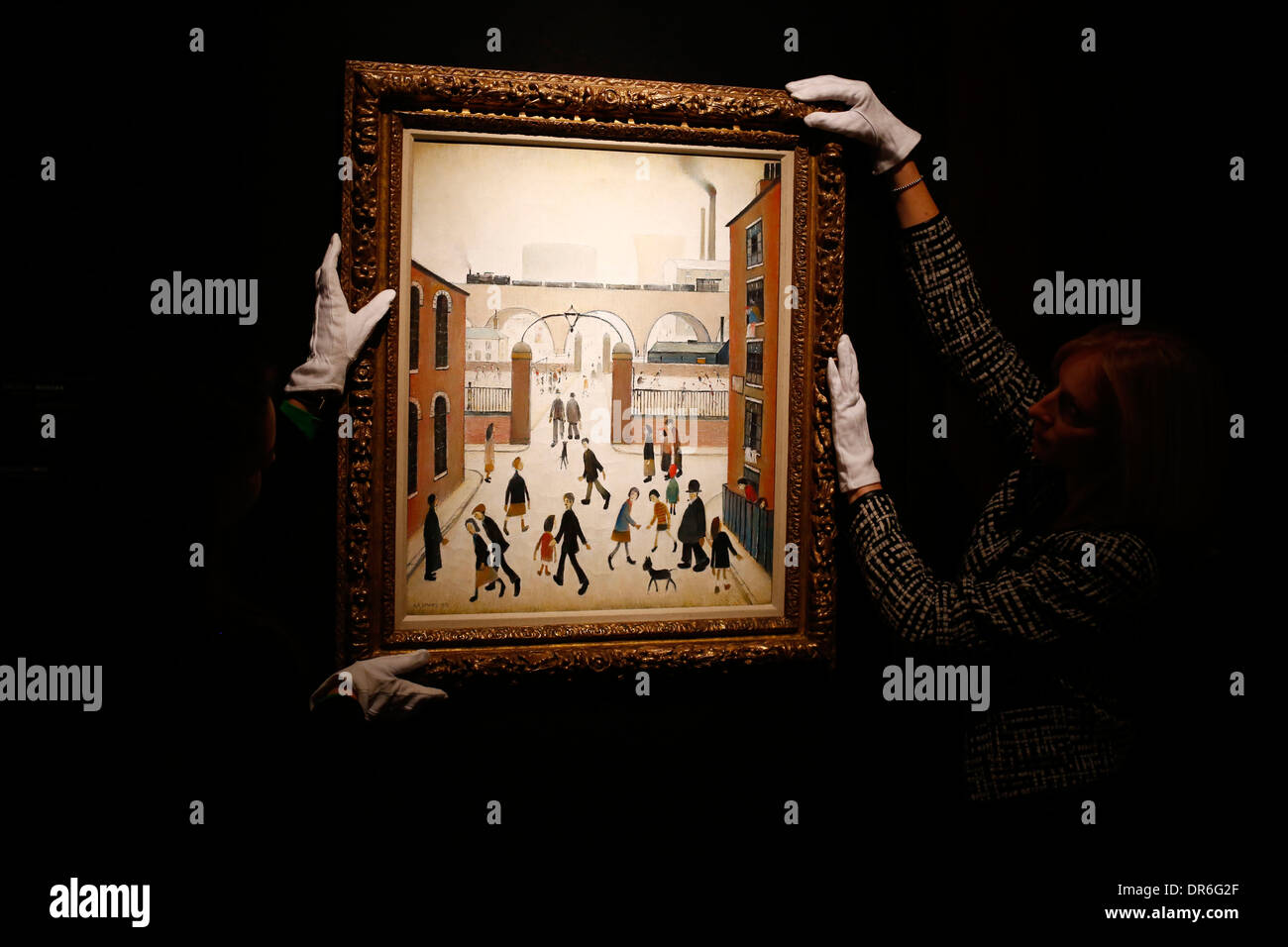 Christies 'Masterpieces' public exhibition,London, Stock Photo