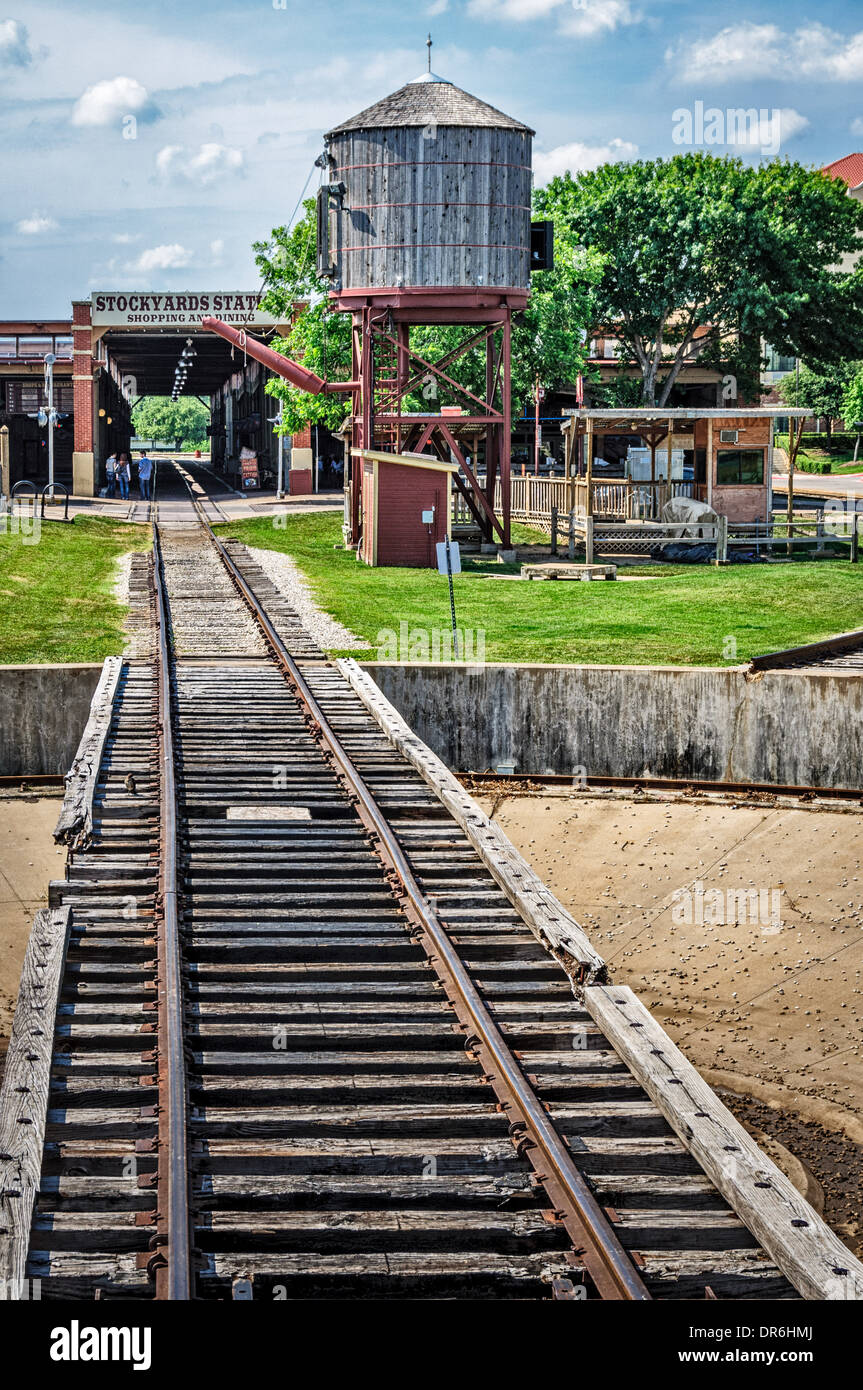 Turntable, Grapevine Vintage Railroad, Stockyards Historic District ...