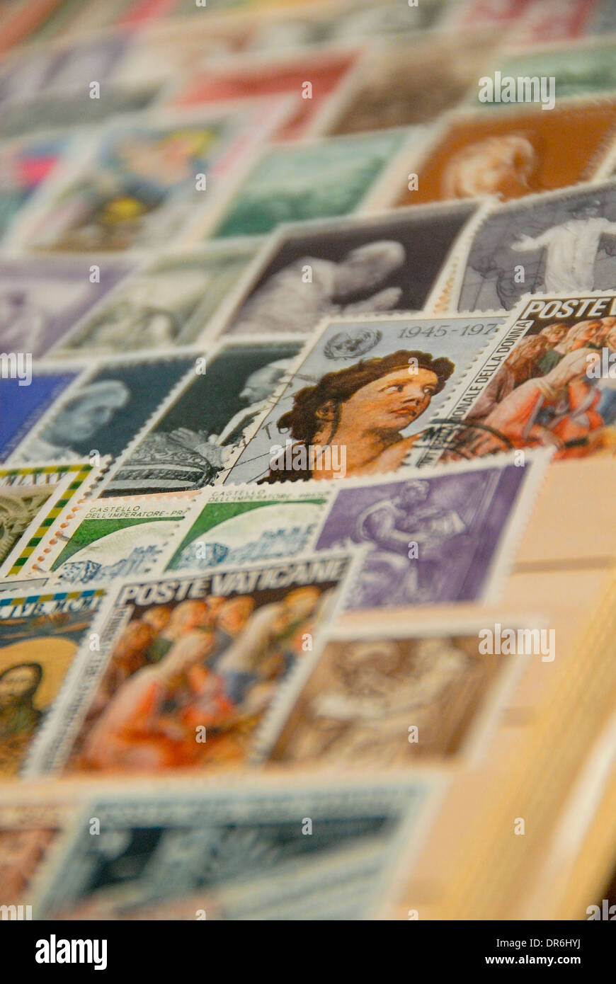 Old stamps hi-res stock photography and images - Alamy
